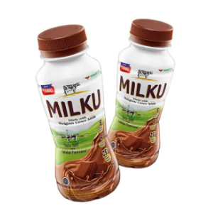 Susu Milku UHT 200 ml isi 3 Botol