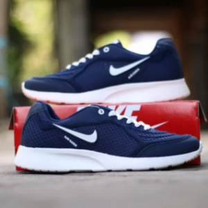 UKURAN JUMBO 43 44 45 46 SEPATU OLAHRAGA NIKE AIRMAX BIRU NAVY